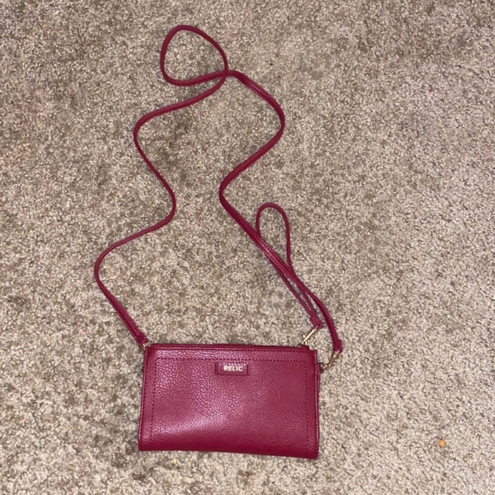 Relic small purple burgundy